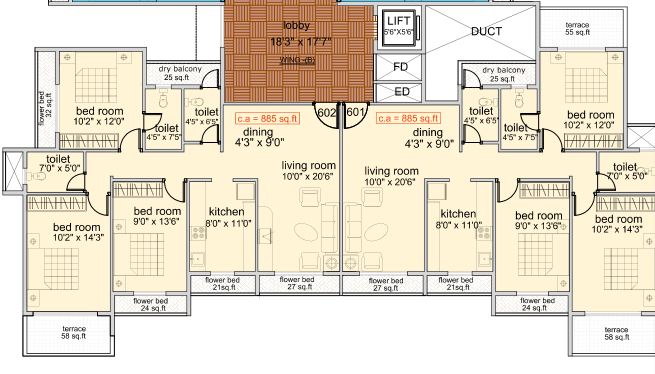 3 BHK Guru Poornima, Ulwe — for Sale