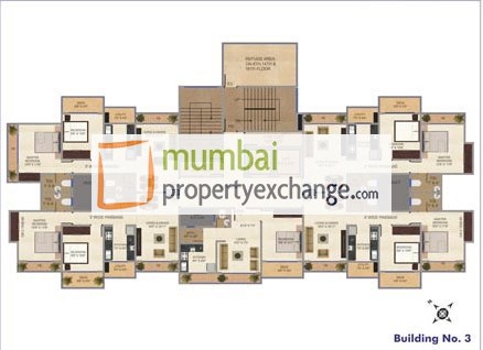 5225 Oth Floor Plan - Aims Sea View, Bhayandar