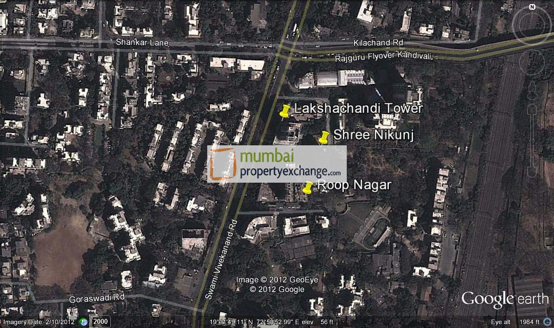 5227 Oth Google Earth - Shree Nikunj, Kandivali West