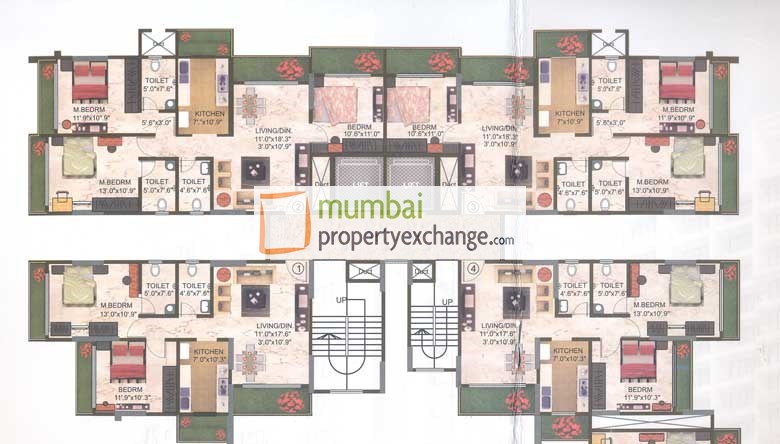 5232 Oth Floor Plan - Kaustubh Platinum, Borivali East