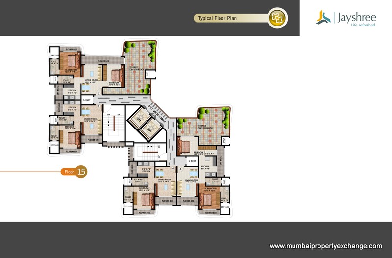 5248 Oth Floor Plan Ii - Jayshree, Worli