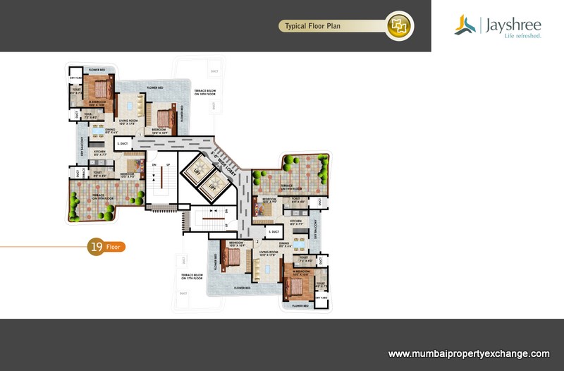 5248 Oth Floor Plan V - Jayshree, Worli