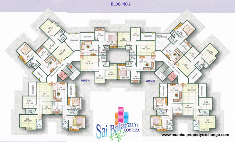 5250 Oth Floor Plan - Sai Balram, Dombivali