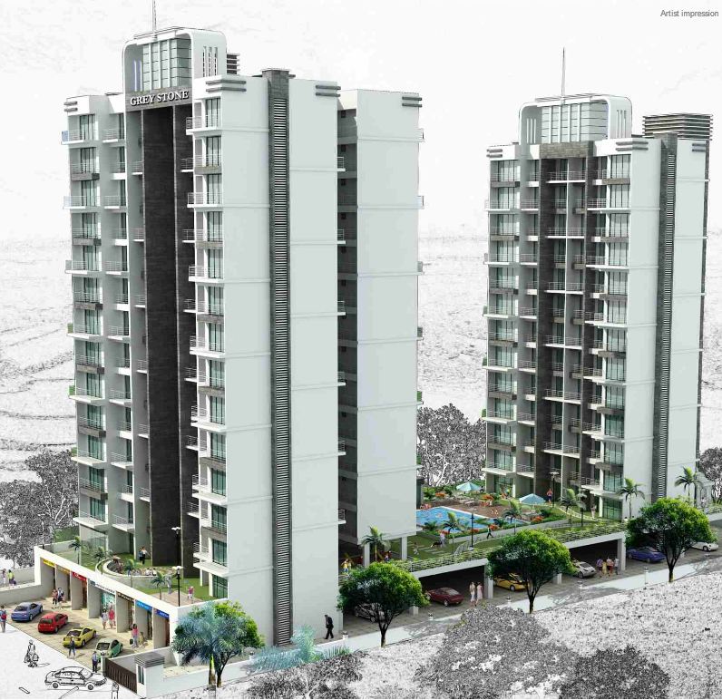 2 BHK Grey Stone, Ulwe — for Sale