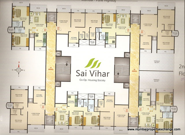 3 BHK Sai Vihar, Kharghar — for Sale