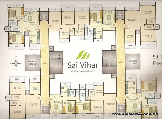 3 BHK Sai Vihar, Kharghar — for Sale