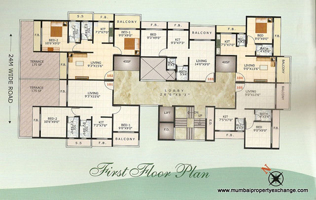 2 BHK Space Avenue, Ulwe — for Sale