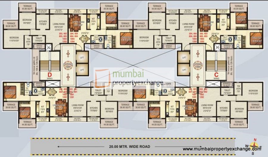 3 BHK Hari Heights, Ulwe — for Sale