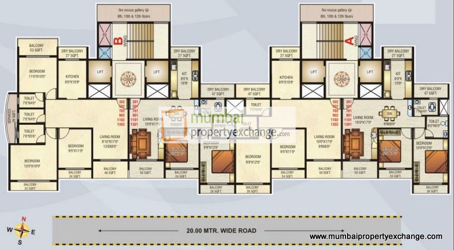 3 BHK Hari Heights, Ulwe — for Sale