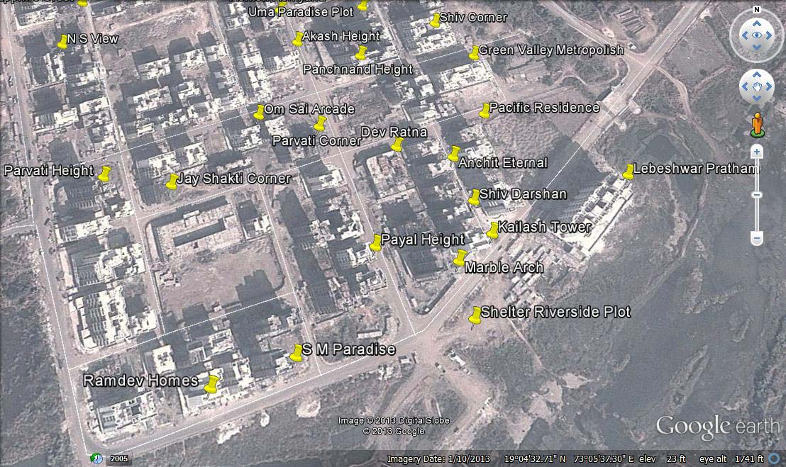 5467 Oth Google Earth - Marble Arch, Taloja