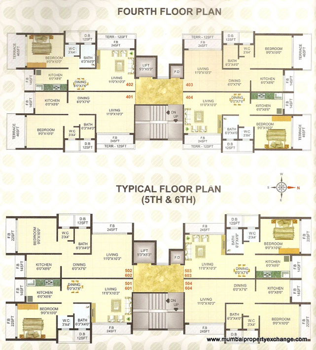 2 BHK Sai Paradise, Kharghar — for Sale