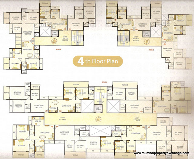 3 BHK Today Empire, Kamothe — for Sale