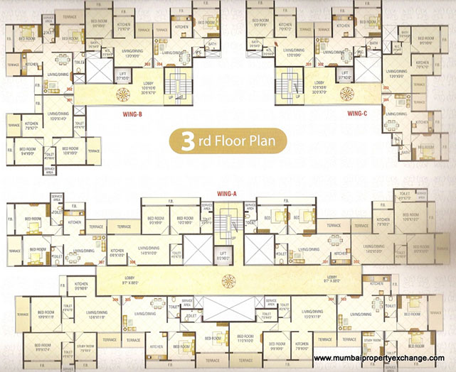 3 BHK Today Empire, Kamothe — for Sale