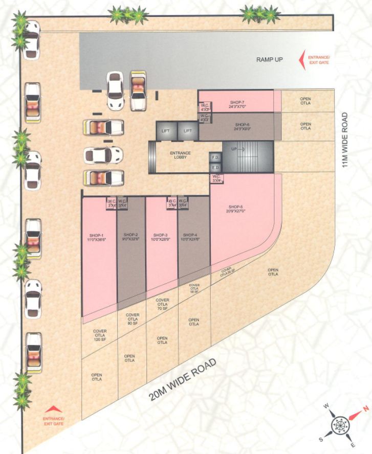 5483 Oth Floor Plan 2  - Kailash Tower, Taloja