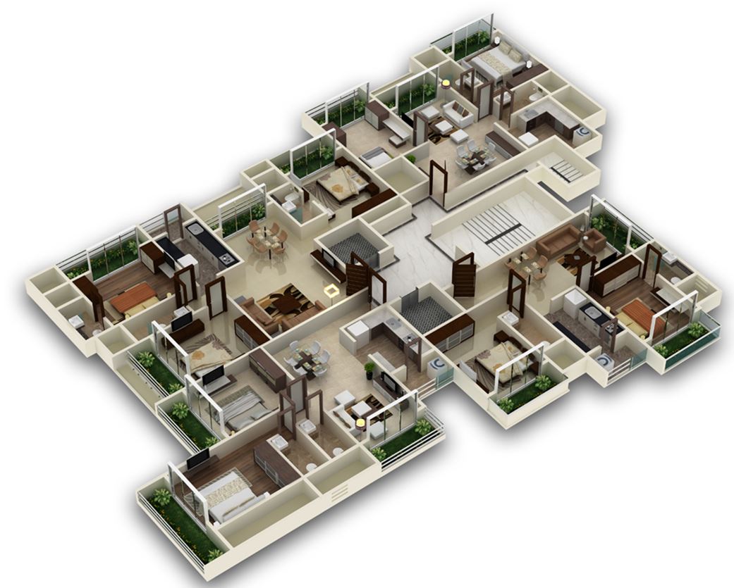 5528 Oth Floor Plan - Krishna Residency, Andheri East