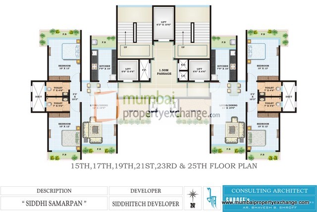 3 BHK Siddhi Samarpan, Dahisar West — for Sale