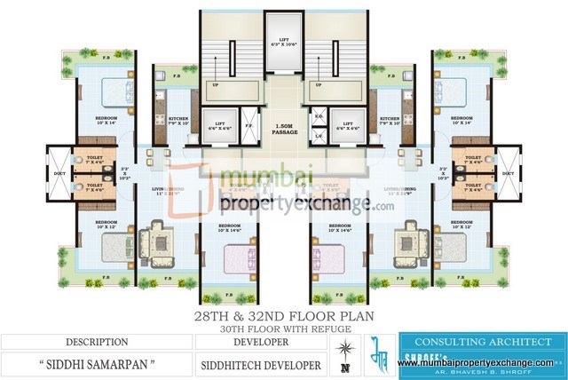 3 BHK Siddhi Samarpan, Dahisar West — for Sale