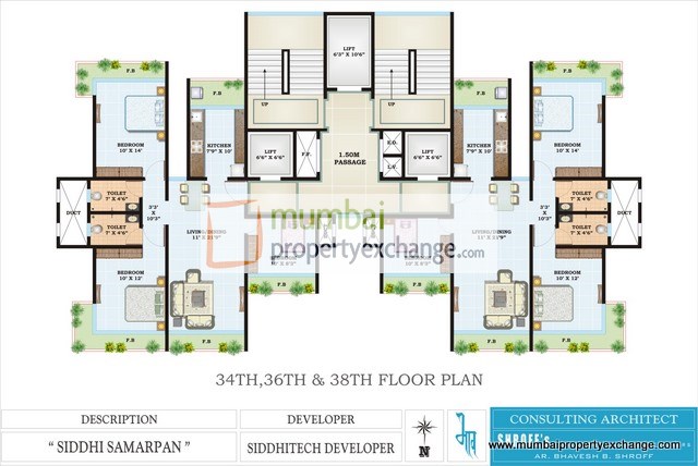 3 BHK Siddhi Samarpan, Dahisar West — for Sale