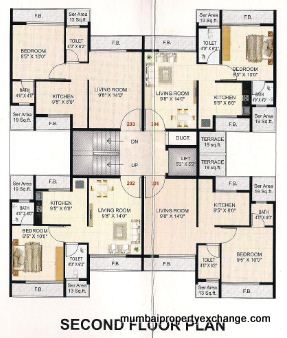 5574 Oth Floor Plan 1  - Shree Krishna Enclave, Khar West