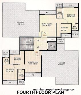 5574 Oth Floor Plan 3  - Shree Krishna Enclave, Khar West