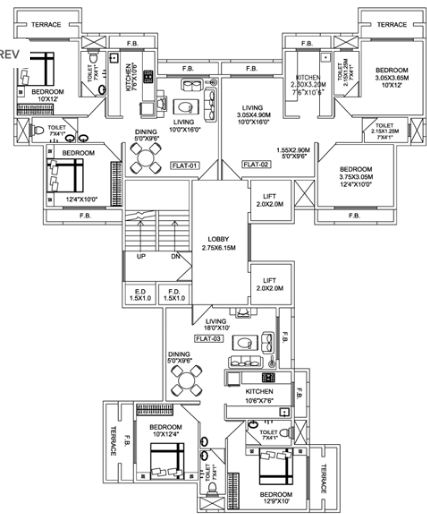 2 BHK Tejas Heights, Ulwe — for Sale