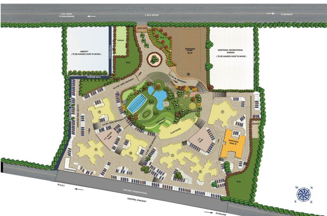 5596 Oth Layout - The Great Eastern Garden, Kanjur Marg