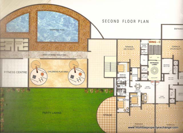 5610 Oth Floor Plan 6 - Gold Coast, Ghansoli