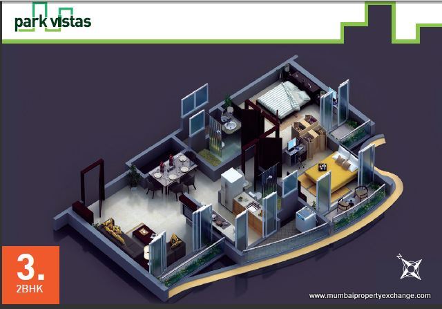 5630 Oth Floor Plan 6  - Park Vistas, Andheri West