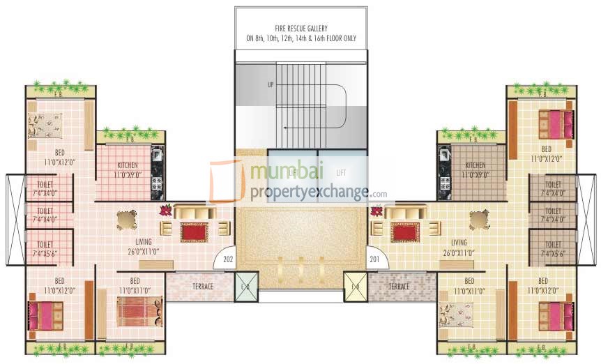 2 Platinum Tower No 1, D N Nagar — for Sale