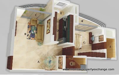 5668 Oth Floor Plan 1  - White Lotus, Mira Road