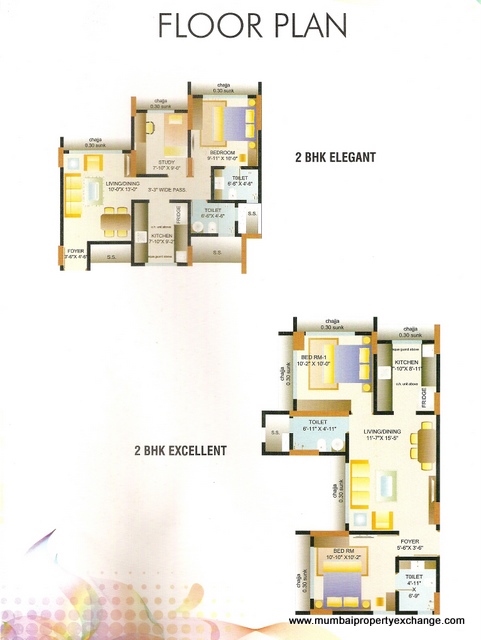 3 BHK Mayfair Mira Pride, Mira Road — for Sale