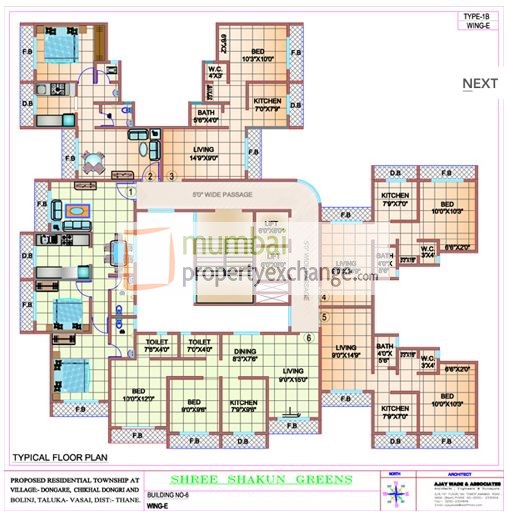 5710 Oth Floor Plan - Shree Shakun, Virar