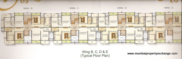 5724 Oth Floor Plan 1  - Sonishkaa Avirahi Homes, Borivali West