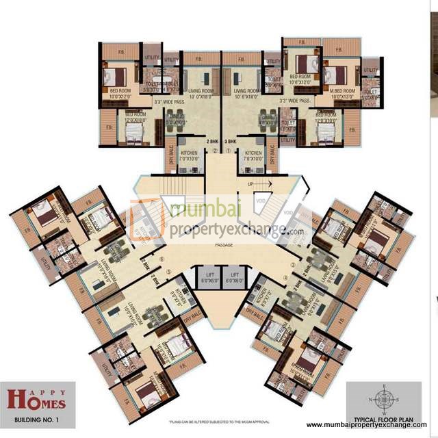 5730 Oth Floor Plan 2  - Happy Homes, Borivali West