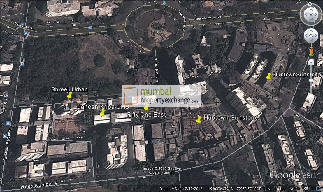 5765 Oth Google Earth - Ganesh Kripa, Bandra East