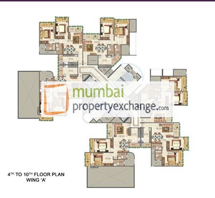 5778 Oth Floor Plan 5  - Ajmera Iconic, Kandivali East