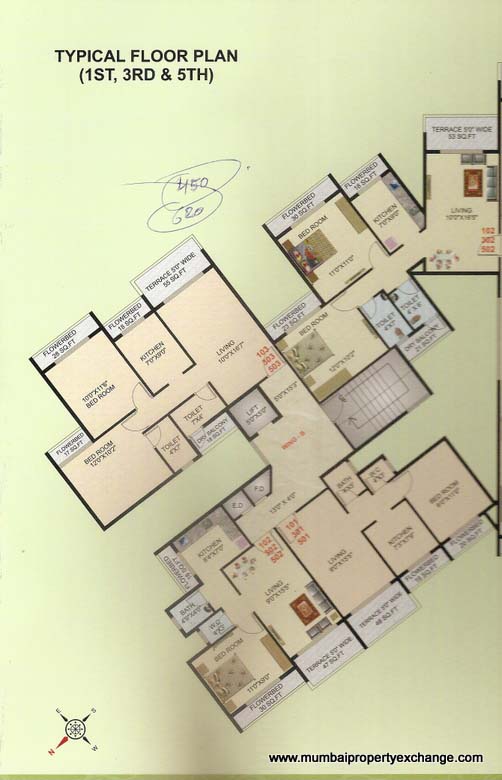 2 BHK Saubhagya Residency, Kharghar — for Sale
