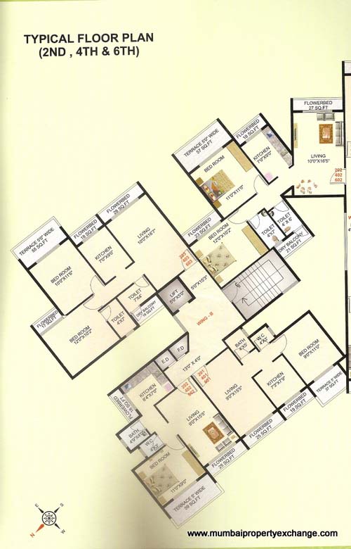 2 BHK Saubhagya Residency, Kharghar — for Sale