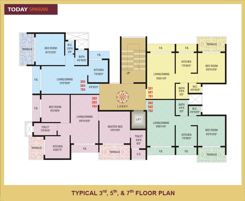 2 BHK Today Shree Smaran, Ulwe — for Sale