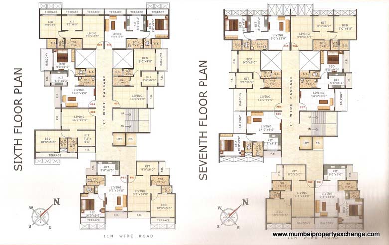 3 BHK Sai Solitaire, Kharghar — for Rent — photo 2
