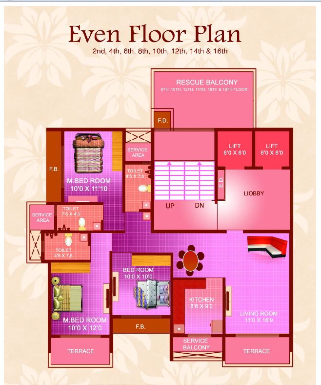 3 BHK Sai Moreshwar Luxuria, Kharghar — for Sale