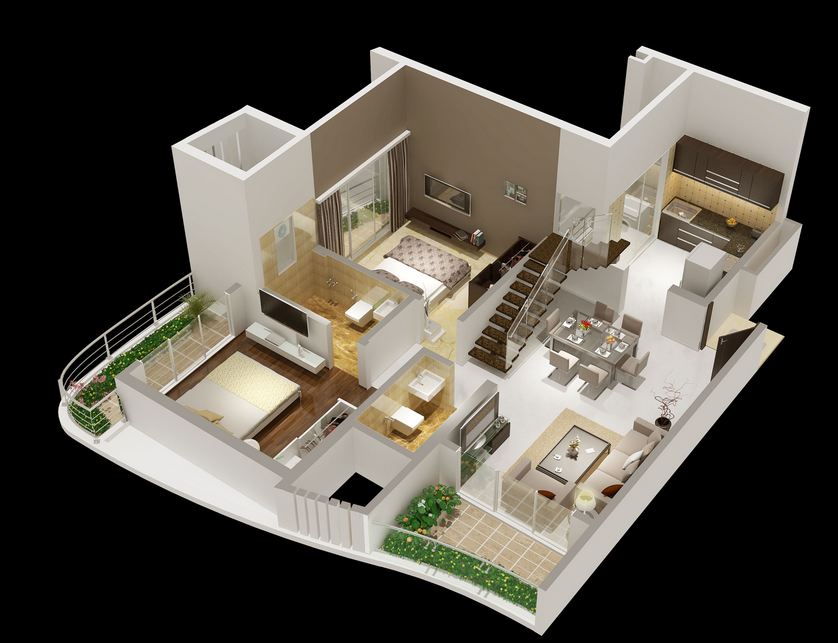 5963 Oth Floor Plam - Satra Park, Borivali West