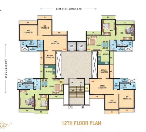 2 BHK Bhumika Heights, Kharghar — for Sale