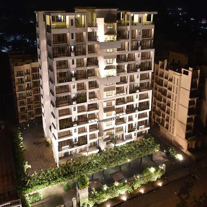 3 BHK Progressives Icon, Ulwe — for Sale