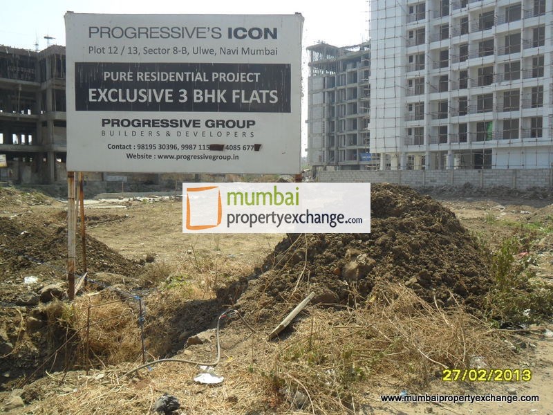 3 BHK Progressives Icon, Ulwe — for Sale