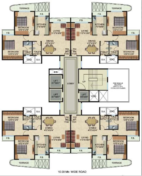 2 BHK Vishwa Siyona, Ulwe — for Sale