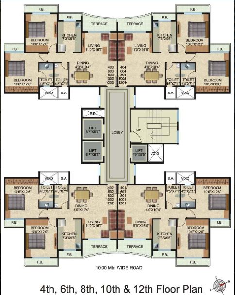 2 BHK Vishwa Siyona, Ulwe — for Sale