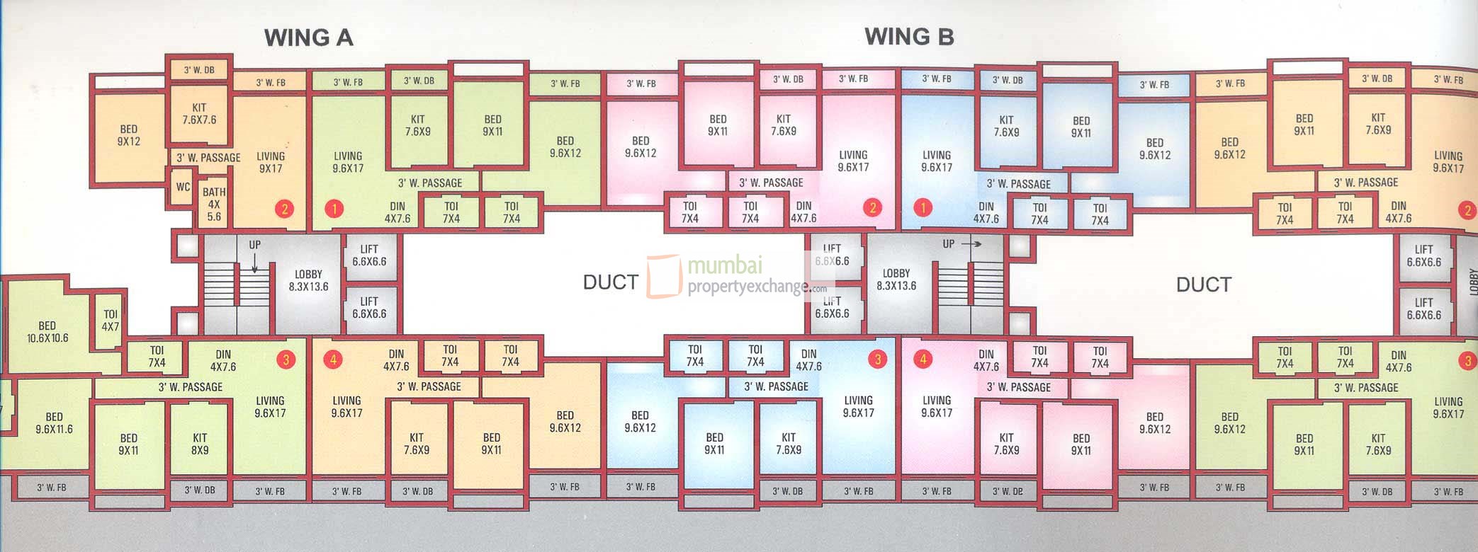 6039 Oth Floor Plan 4  - Amisha Empire, Mira Road