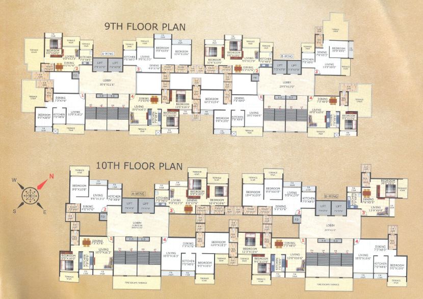 2 BHK Phoenix Heights, Kalamboli — for Sale