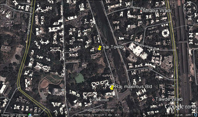 6079 Oth Google Earth - Om Sai Tower, Lower Parel